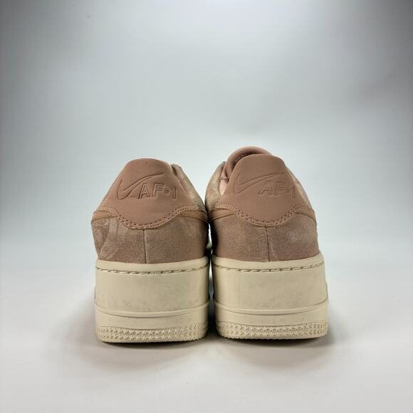 Nike Air Force 1 Sage Low Pink Suede Platform Shoes AR5339-201 Women’s Size 7 - Picture 5 of 10